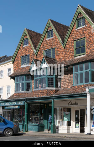 England, Wiltshire, Marlborough, The Merchant's House Stock Photo