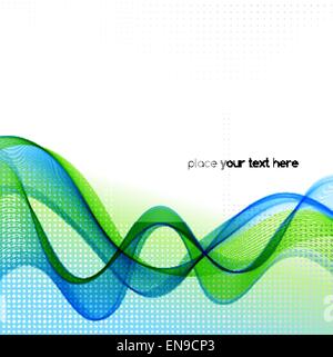 Wave smoke abstract background. Vector illustration EPS10 Stock Vector ...
