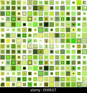 Abstract seamless pattern with square shape, mosaic background Stock Vector
