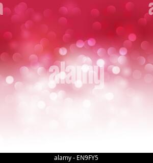 Holiday bokeh. Abstract Christmas background. EPS 10 Stock Vector