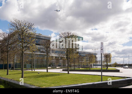 West College Scotland - Clydebank campus, riverside entrance, Glasgow, Scotland (formerly Clydebank college) Stock Photo