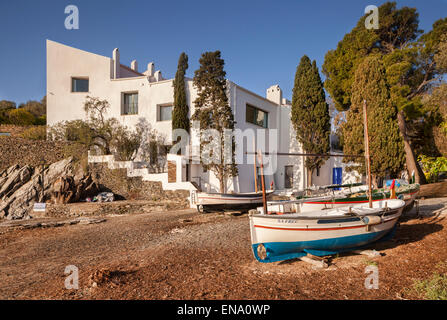 Casa Museo Salvador Dali , the former house and studio of the artist, in Port Lligat, Catalonia, Spain. Stock Photo