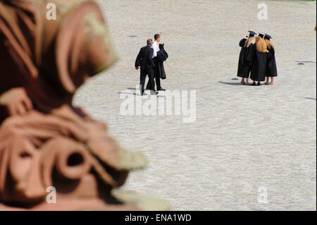 university students, Mannheim, Baden-Wurttemberg, Germany Stock Photo