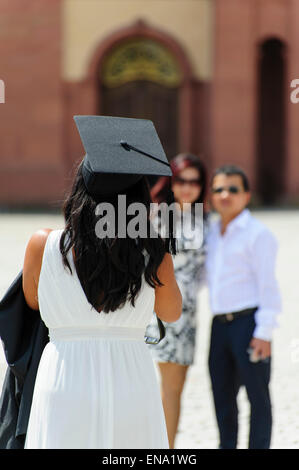 university students, Mannheim, Baden-Wurttemberg, Germany Stock Photo