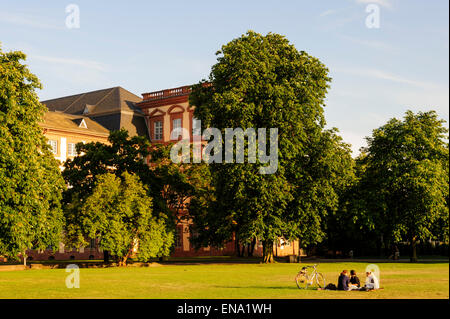 university students, Mannheim, Baden-Wurttemberg, Germany Stock Photo