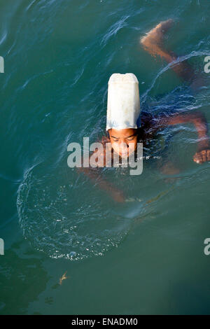 Indonesia, Sumba island, Pero, boy Stock Photo