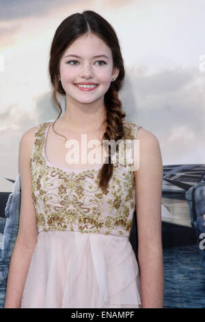 Interstellar Premiere at the TCL Chinese Theater  Featuring: Mackenzie Foy Where: Los Angeles, California, United States When: 27 Oct 2014 Stock Photo