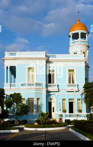 Palacio Azul, Cienfuegos, Cuba, Unesco World Heritage Site Stock Photo