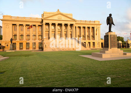 Old Parliament Building now the Presidential Secretariat offices, Colombo, Sri Lanka, Asia Stock Photo