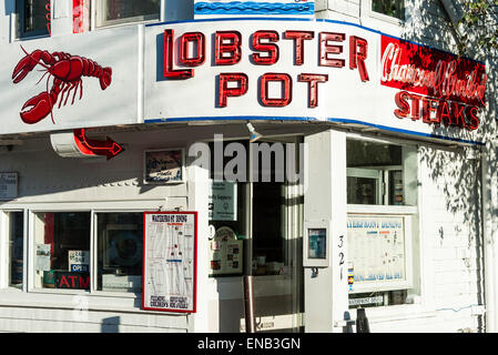 The Lobster Pot  restaurant, Provincetown, Cape Cod, Massachusetts, USA Stock Photo