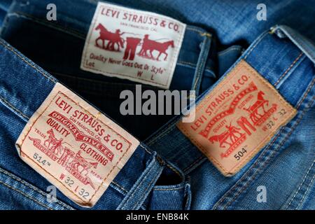 smugling ret dejligt at møde dig Levi strauss trade mark hi-res stock photography and images - Alamy