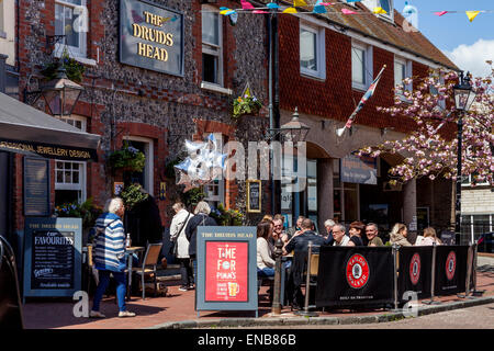 The Druids Head Public House, The Lanes, Brighton, Sussex, UK Stock Photo