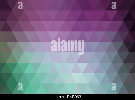 Vector Abstract retro hipster geometric background.  Low poly, triangle Stock Vector