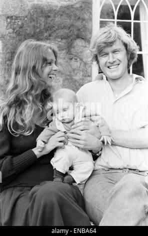 shrimpton jean cox michael pictured former husband model alamy months thaddeus 1979 cornwall 2nd tuesday october aged son baby