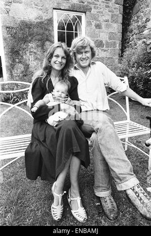 shrimpton jean cox michael pictured former husband model son aged thaddeus months baby 1979 cornwall 2nd tuesday october alamy