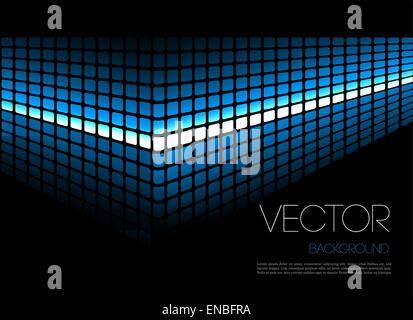 Vector Abstract template  background brochure design. Blue light Stock Vector