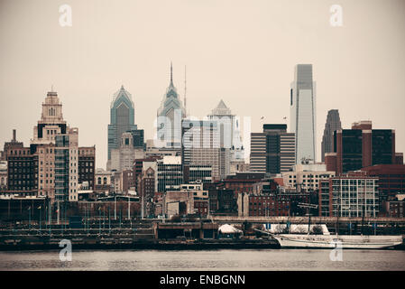 Philadelphia skyline with urban architecture. Stock Photo