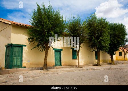 Molinos, a small town in Valles Calchaquies, Salta, Argentina. Stock Photo