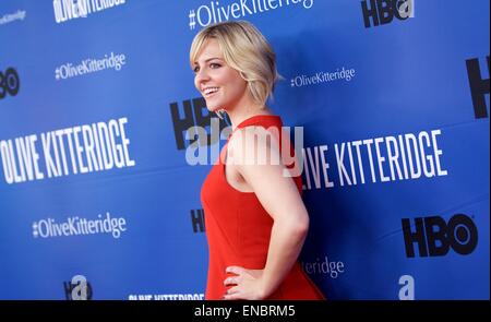 New York premiere of Olive Kitteridge at The SVA Theater in New  York City  Featuring: Helene York Where: New York City, New York, United States When: 27 Oct 2014 Stock Photo