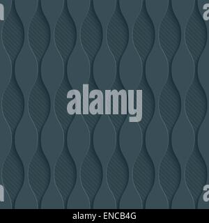 Dark perforated paper. Seamless (tileable) 3d background.  Editable vector EPS10. See similar patterns in my portfolio. Stock Vector