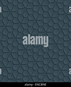 Dark perforated paper. Seamless (tileable) 3d background.  Editable vector EPS10. See similar patterns in my portfolio. Stock Vector