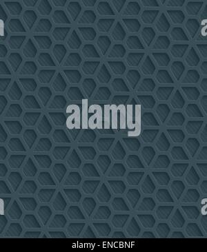 Dark perforated paper. Seamless (tileable) 3d background.  Editable vector EPS10. See similar patterns in my portfolio. Stock Vector