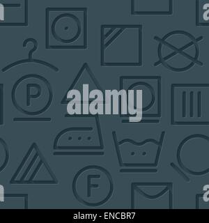 Dark perforated paper. Seamless (tileable) 3d background.  Editable vector EPS10. See similar patterns in my portfolio. Stock Vector
