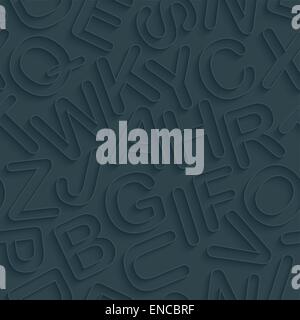 Dark perforated paper. Seamless (tileable) 3d background.  Editable vector EPS10. See similar patterns in my portfolio. Stock Vector