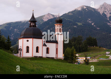 Seekirchl, Seefeld, Austria Stock Photo