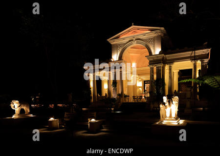 The Basanta Pavilion, Garden of Dreams ( Swapna Bagaicha ), Thamel District, Old Town, Kathmandu City, Nepal, Asia. Stock Photo