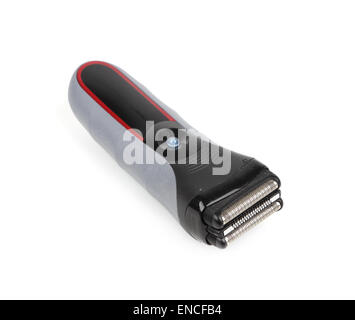 Electric shaver on a white background Stock Photo
