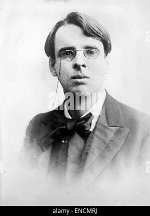 William Butler Yeats, Irish poet and one of the foremost figures of 20th century literature. Stock Photo