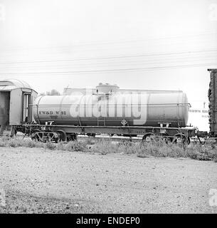 [Fort Worth & Denver City, Water Tank Car W-90] Stock Photo