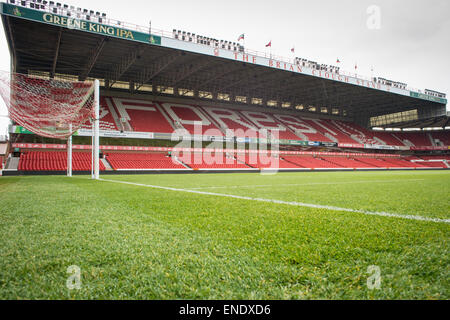 The City Ground, Nottingham. Home of Nottingham Forest F.C. A football stadium in West Bridgford, Nottinghamshire, England. Stock Photo