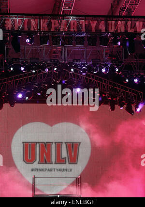 Victoria's Secret PINK Nation Crazy for Campus Bash to University of Nevada, Las Vegas  Featuring: Atmosphere Where: Las Vegas, Nevada, United States When: 29 Oct 2014 Stock Photo