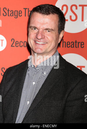 Opening night of Lips Together, Teeth Apart at the Second Stage Theatre - Arrivals.  Featuring: Michael Cumpsty Where: New York, New York, United States When: 29 Oct 2014 Stock Photo