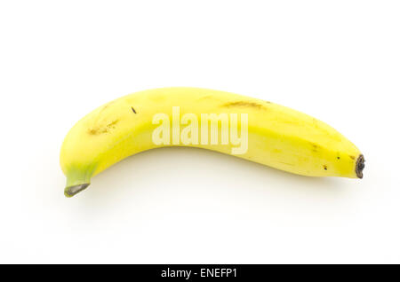 single banana isolate with white background Stock Photo