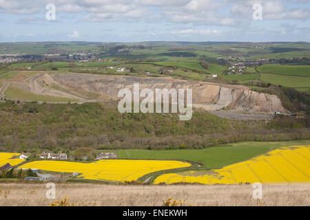 Codden Hill Bishops Tawton Barnstaple North Devon England UK Stock Photo