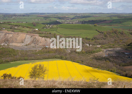 Codden Hill Bishops Tawton Barnstaple North Devon England UK Stock Photo