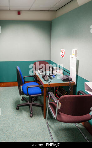 Metropole Hotel, Llandrindod Wells, Powys, UK. BBC Radio Wales has a small studio located under the stairs in this hotel Stock Photo