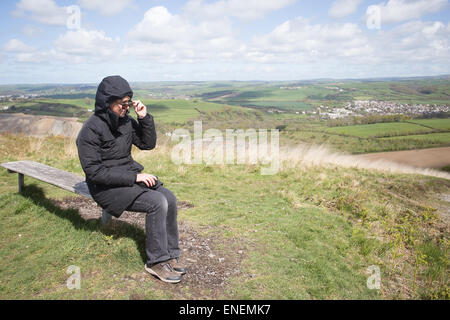 Codden Hill Bishops Tawton Barnstaple North Devon England UK Stock Photo