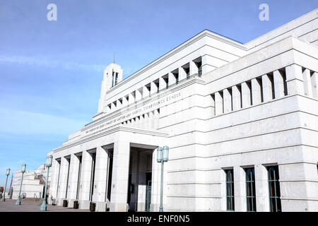 Conference Center of the Church of Jesus Christ of Latter-day Saints in Salt Lake City, Utah, USA Stock Photo