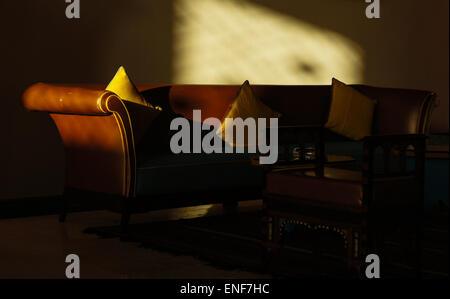 Room in east style for hookah smoking Stock Photo