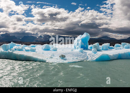 Icebergs at Glacier National Park, El Calafate, Patagonia Argentina Stock Photo