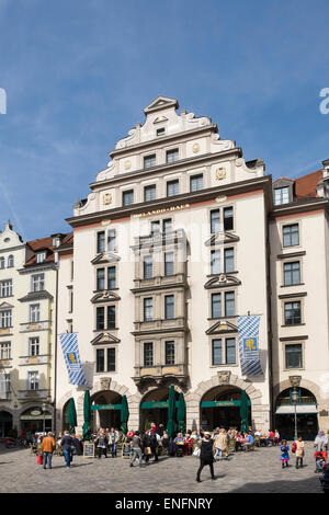 Orlando-Haus am Platzl, historic centre, Munich, Upper Bavaria, Bavaria, Germany Stock Photo