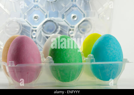 Sweet Easter Eggs, Close-up. Stock Photo