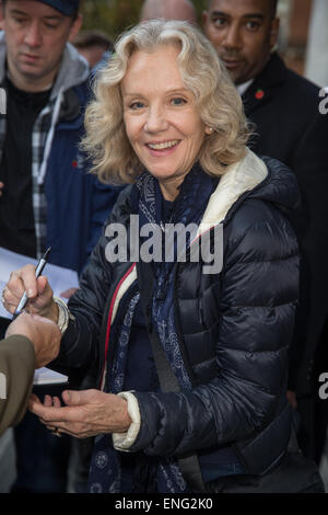 Hayley Mills at the BBC Radio 2 studios  Featuring: Hayley Mills Where: London, United Kingdom When: 31 Oct 2014 Stock Photo