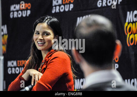 Actress Katrina Law, best known for playing the character 'Mira' in Spartacus: War of the Damned Stock Photo