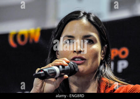 Actress Katrina Law, best known for playing the character 'Mira' in Spartacus: War of the Damned Stock Photo