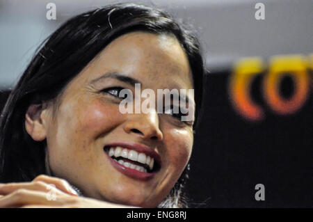 Actress Katrina Law, best known for playing the character 'Mira' in Spartacus: War of the Damned Stock Photo